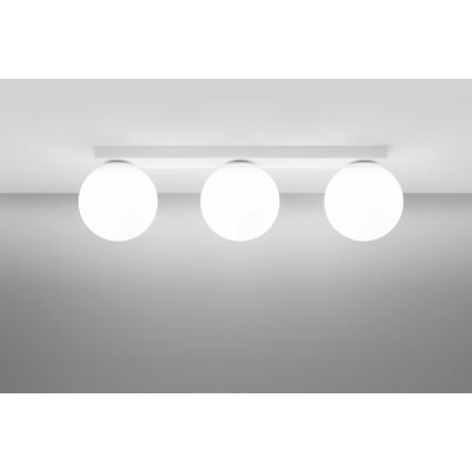 Плафониера YOLI 3xG9/12W/230V бял