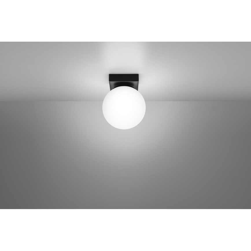 Плафониера YOLI 1xG9/12W/230V черен