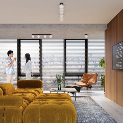 Плафониера YOLI 6xG9/12W/230V черен