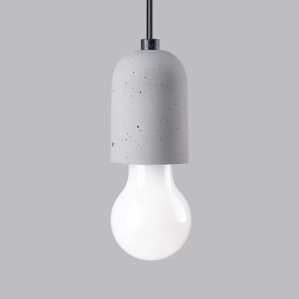 Пендел NESO 1xE27/15W/230V паяк бетон