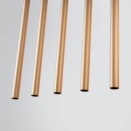 Пендел PASTELO 5xG9/8W/230V златист
