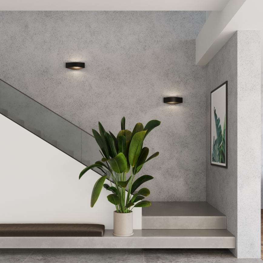 Стенно осветително тяло TONI 1xG9/8W/230V черно