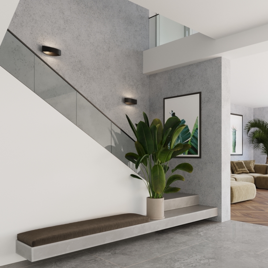 Стенно осветително тяло TONI 1xG9/8W/230V черно