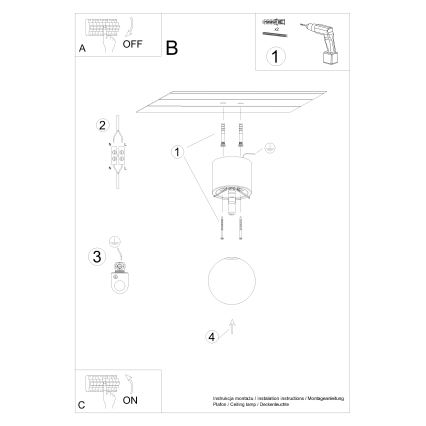 Спот BOOMO 1xG9/8W/230V бук