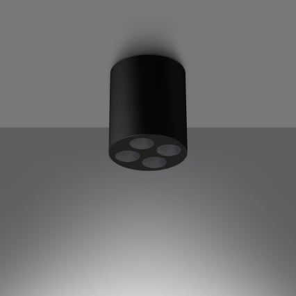 LED Спот ZOE LED/9W/230V черен