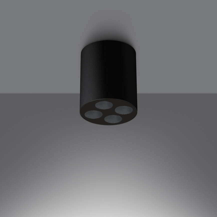 LED Спот ZOE LED/9W/230V черен