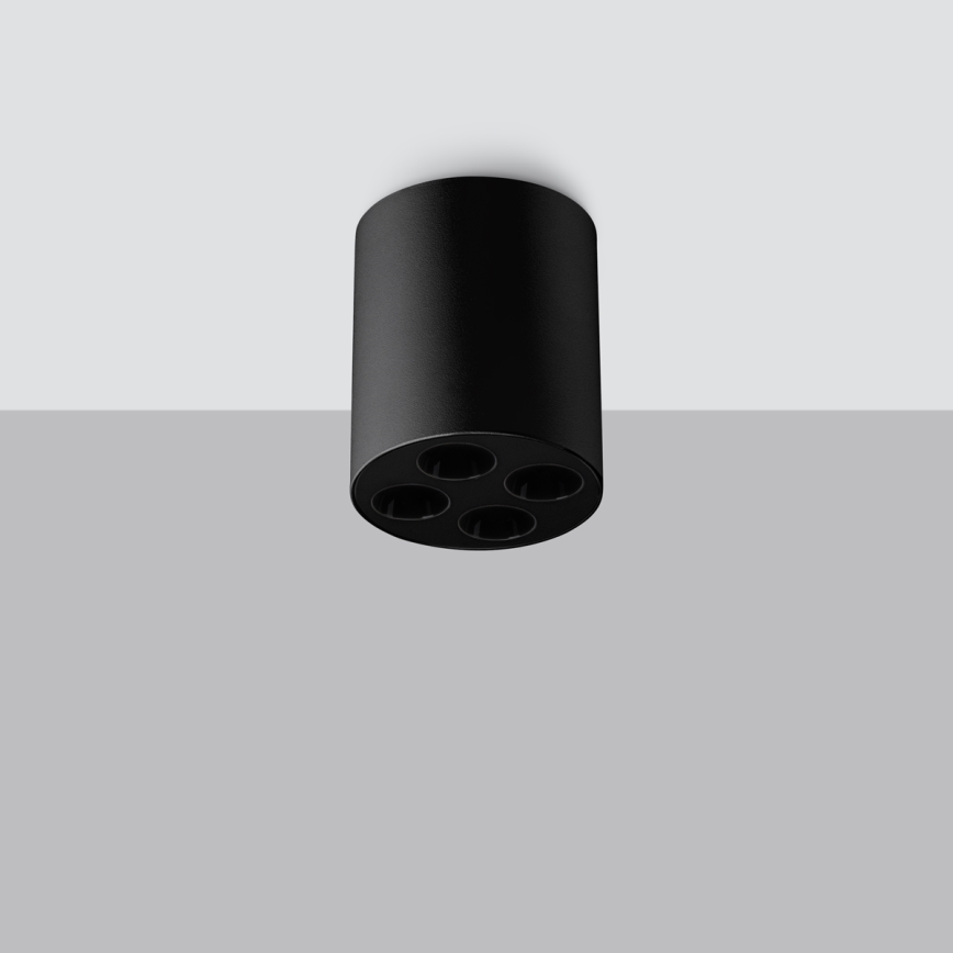 LED Спот ZOE LED/9W/230V черен