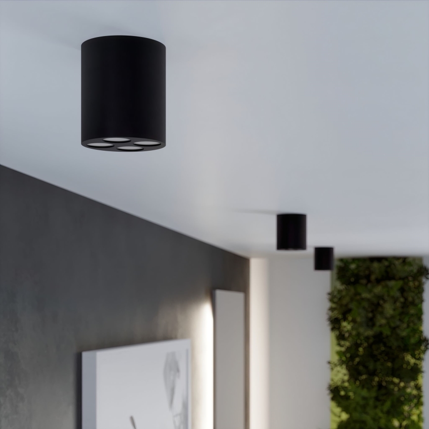 LED Спот ZOE LED/9W/230V черен