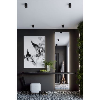 LED Спот ZOE LED/9W/230V черен