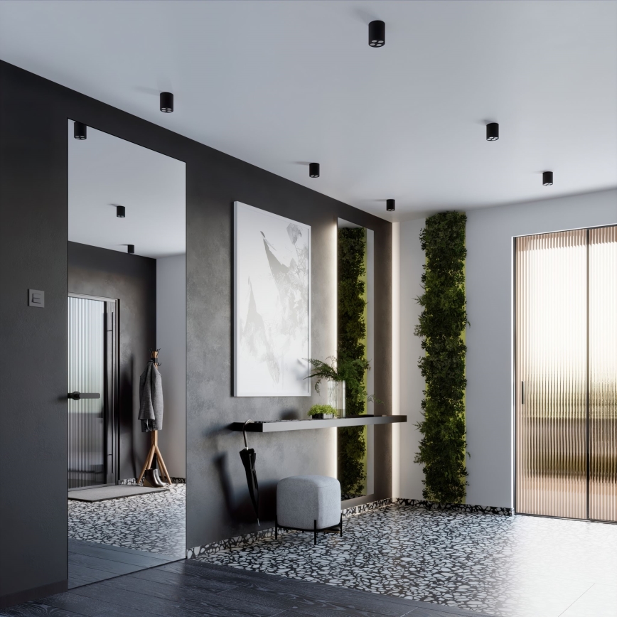 LED Спот ZOE LED/9W/230V черен