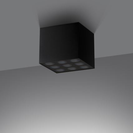 LED Спот OZZY LED/16W/230V черен