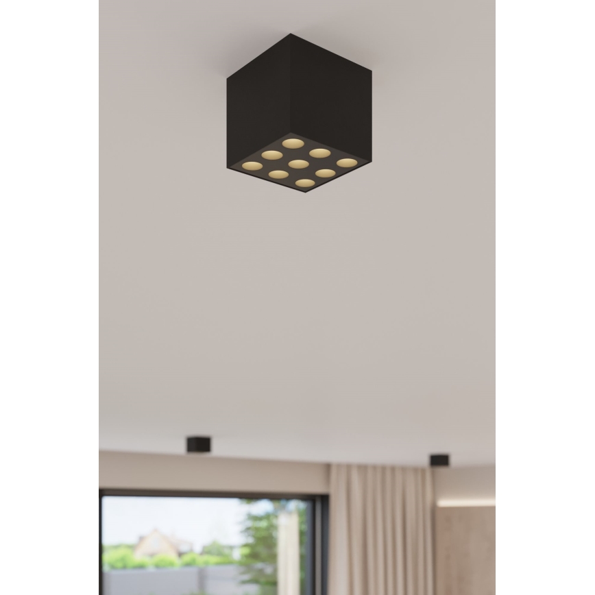 LED Спот OZZY LED/16W/230V черен
