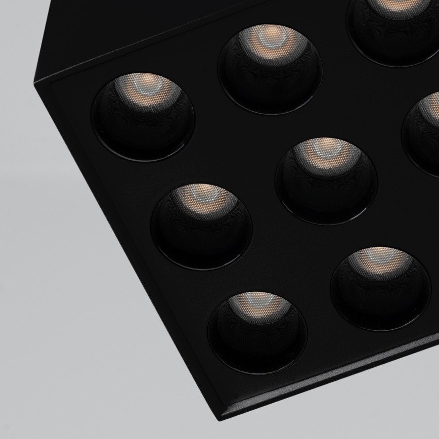 LED Спот OZZY LED/16W/230V черен