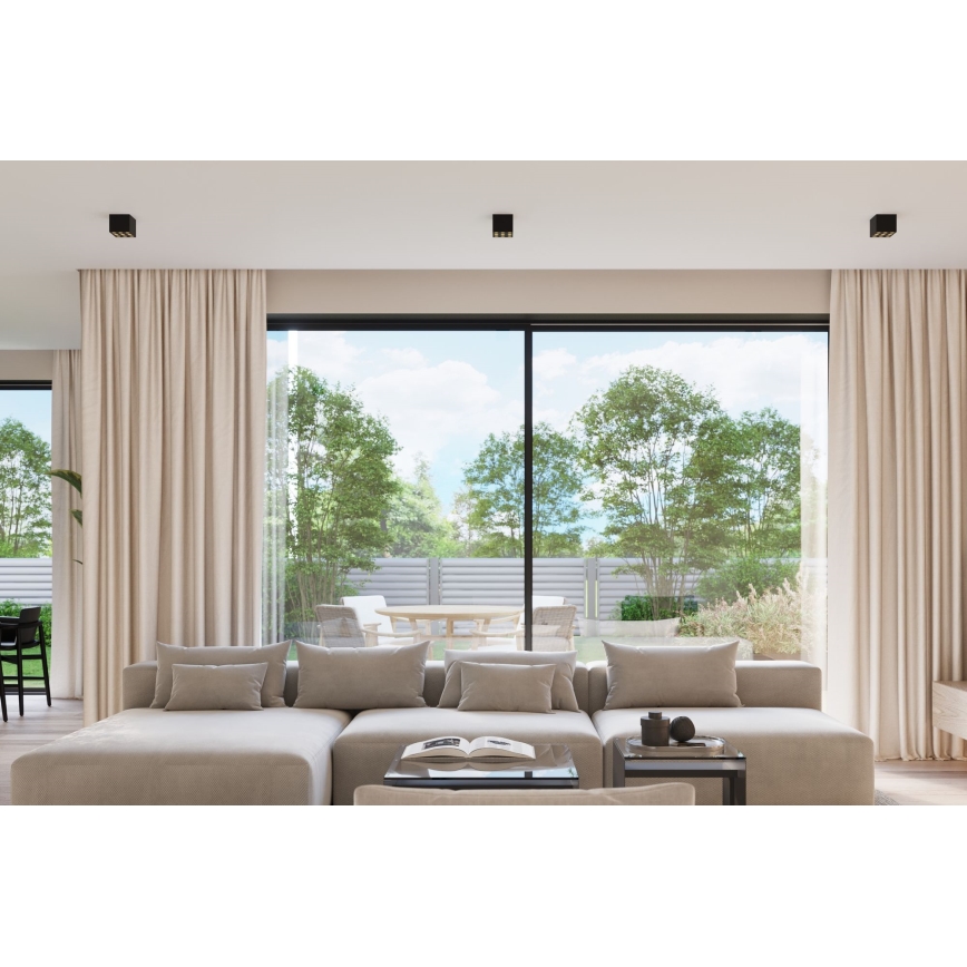 LED Спот OZZY LED/16W/230V черен