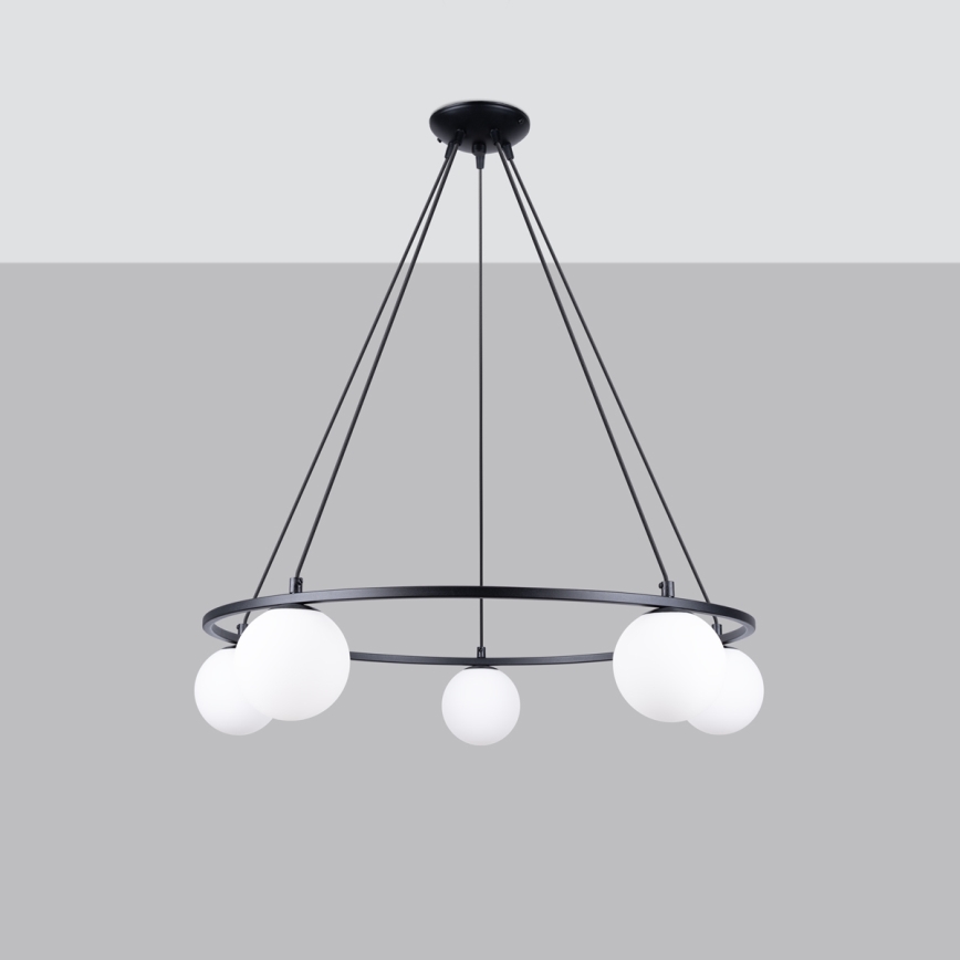 Пендел YOLI 5xG9/8W/230V черен
