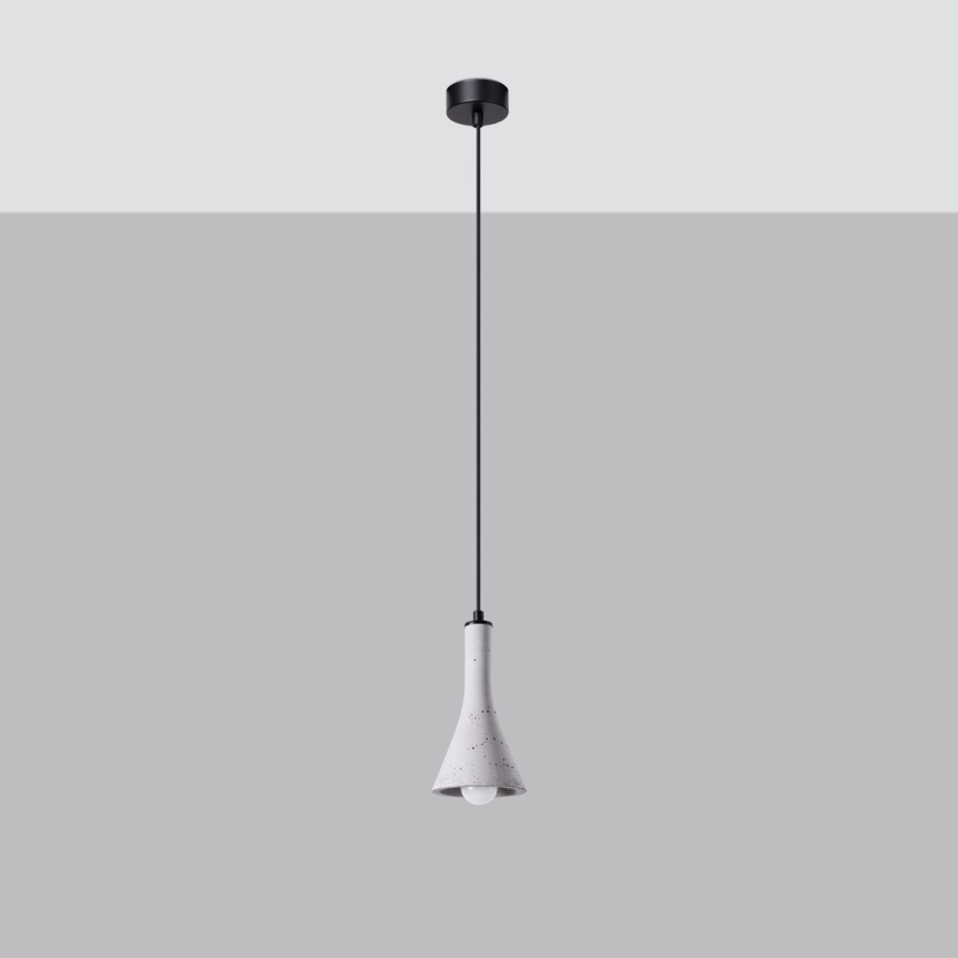 Пендел REA 1xE14/12W/230V бетон