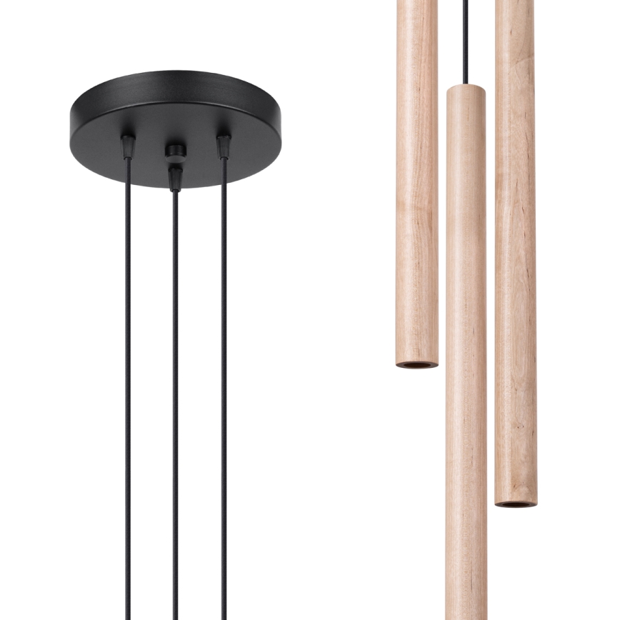 Пендел PASTELO 3xG9/8W/230V бук