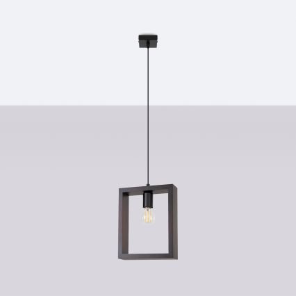 Пендел ARIES 1xE27/15W/230V бук/венге