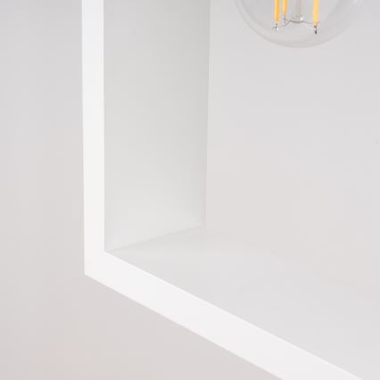 Пендел ARIES 1xE27/15W/230V бук/бял