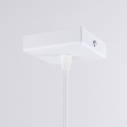 Пендел ARIES 1xE27/15W/230V бук/бял
