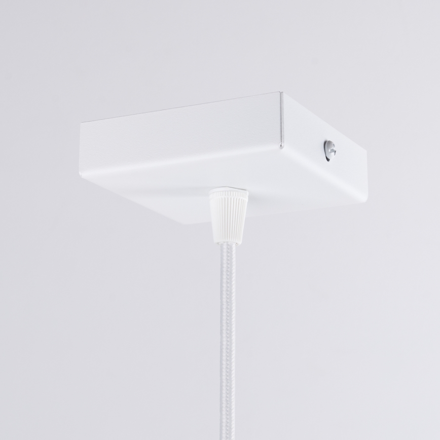 Пендел ARIES 1xE27/15W/230V бук/бял