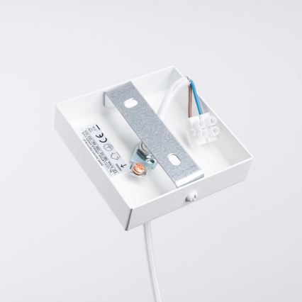 Пендел ARIES 1xE27/15W/230V бук/бял