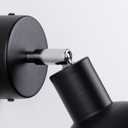 Спот аплик ELBA 1xE27/15W/230V черен