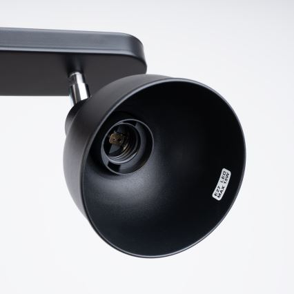 Спот ELBA 2xE27/15W/230V черен