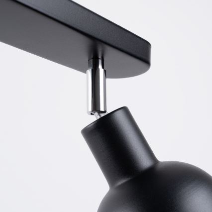 Спот ELBA 2xE27/15W/230V черен