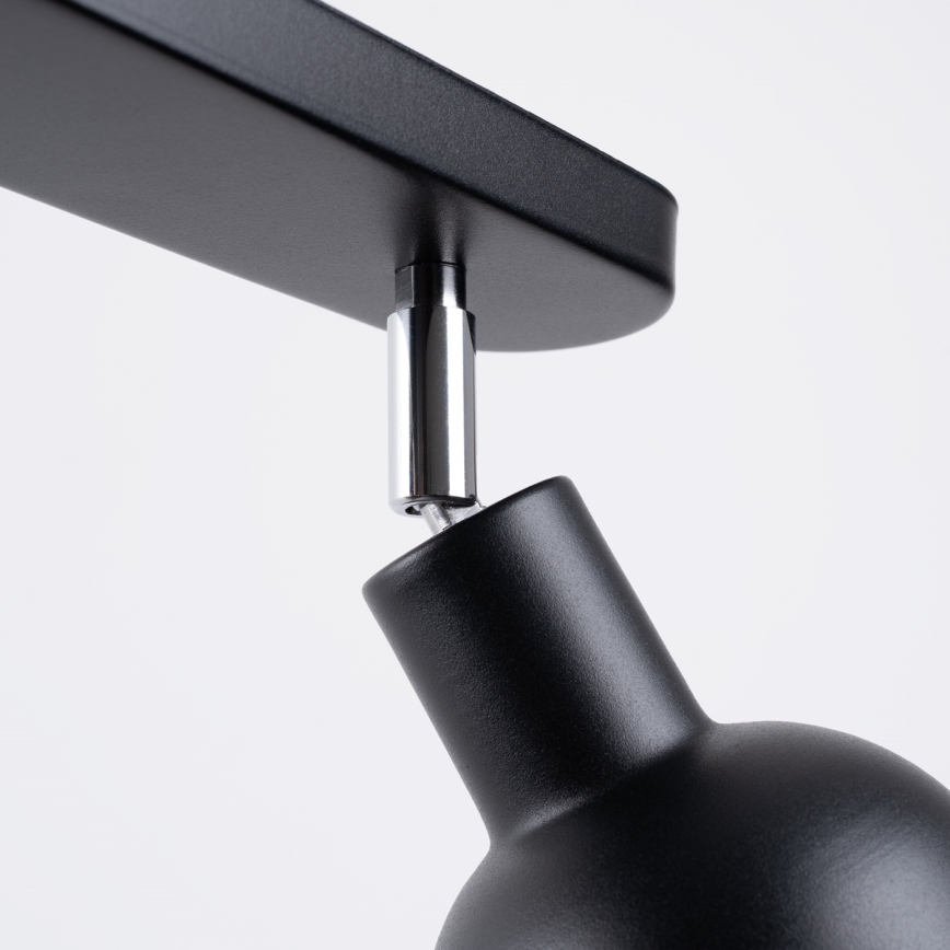 Спот ELBA 2xE27/15W/230V черен