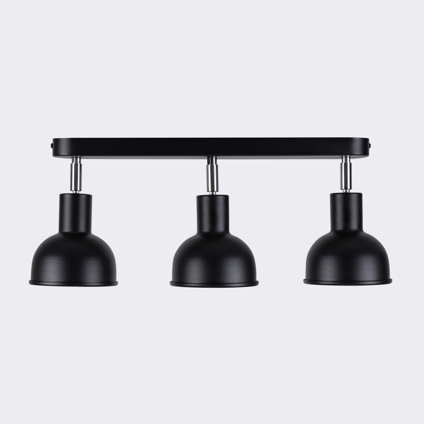 Спот ELBA 3xE27/15W/230V черен