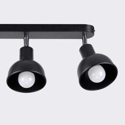 Спот ELBA 3xE27/15W/230V черен