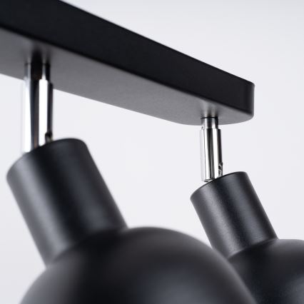 Спот ELBA 3xE27/15W/230V черен