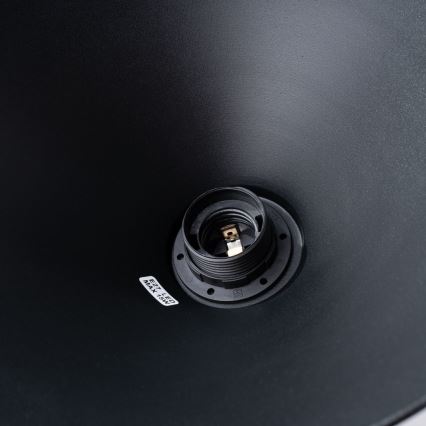 Пендел JAGA 1xE27/15W/230V Ø 30 см черен