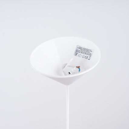 Пендел FRIKA 1xE27/15W/230V Ø 34 см бял