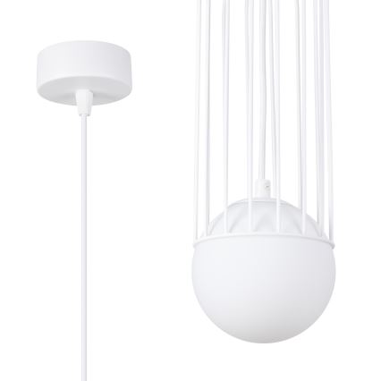 Пендел BRINA 1xG9/8W/230V бял
