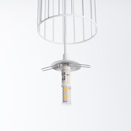Пендел BRINA 1xG9/8W/230V бял