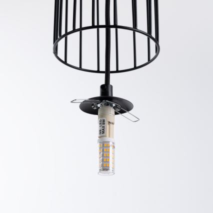 Пендел BRINA 1xG9/8W/230V черен