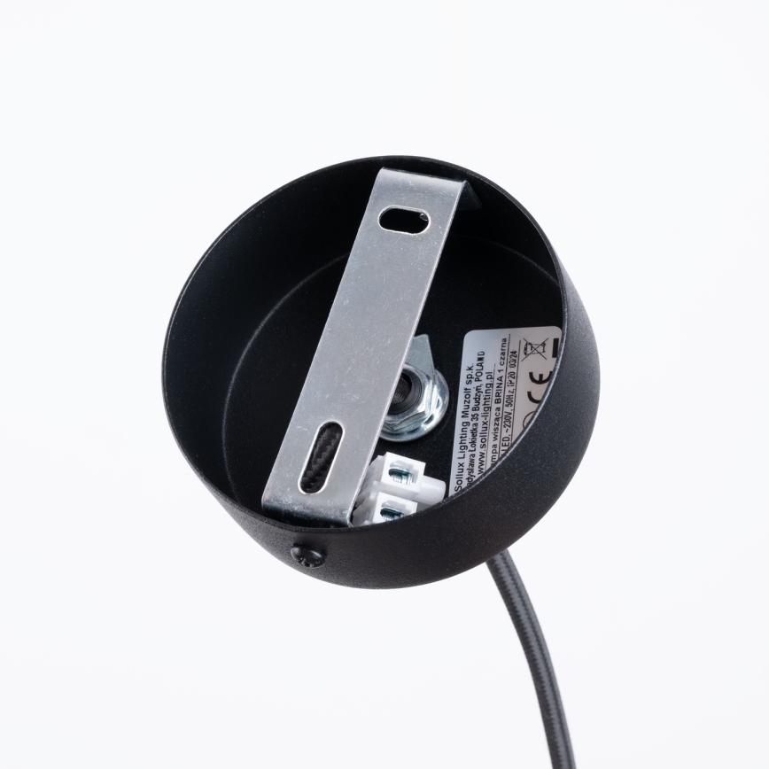 Пендел BRINA 1xG9/8W/230V черен