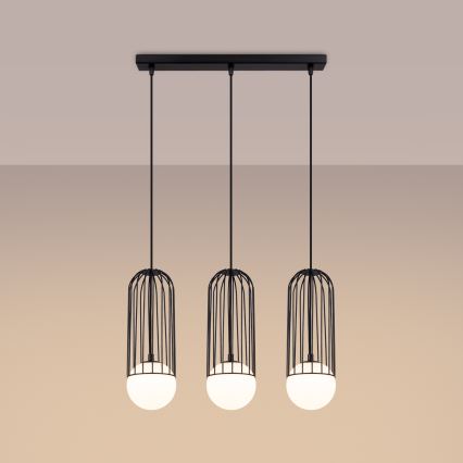 Пендел BRINA 3xG9/8W/230V черен