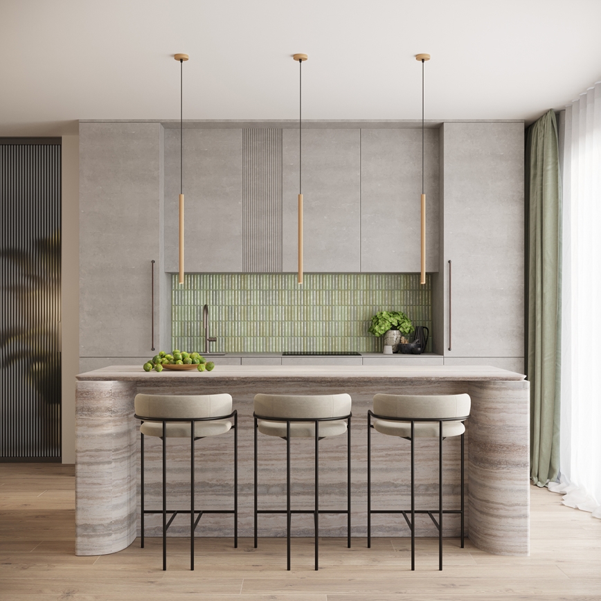 Пендел ARCHE 1xG9/8W/230V златист