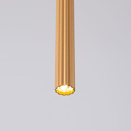 Пендел ARCHE 1xG9/8W/230V златист