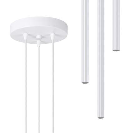 Пендел ARCHE 3xG9/8W/230V бял