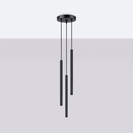 Пендел ARCHE 3xG9/8W/230V черен