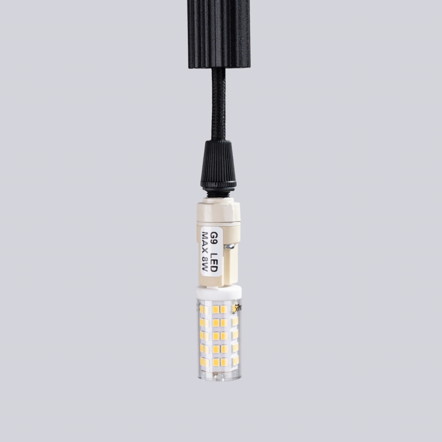 Пендел ARCHE 3xG9/8W/230V черен