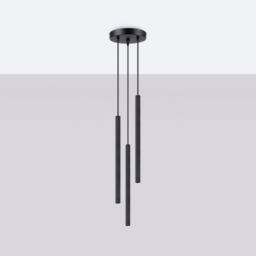 Пендел ARCHE 3xG9/8W/230V черен