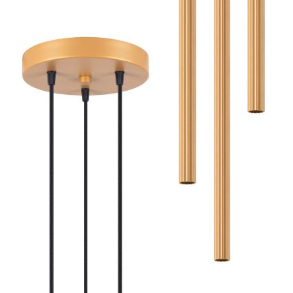Пендел ARCHE 3xG9/8W/230V златист