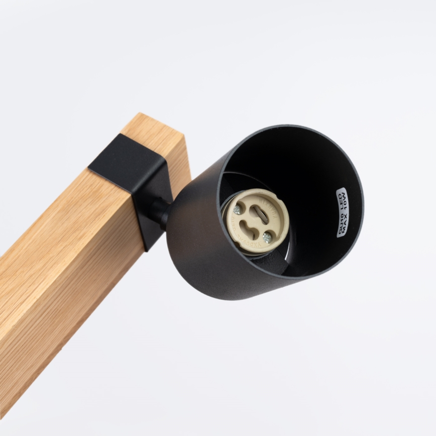 Спот FAGER 3xGU10/10W/230V черен