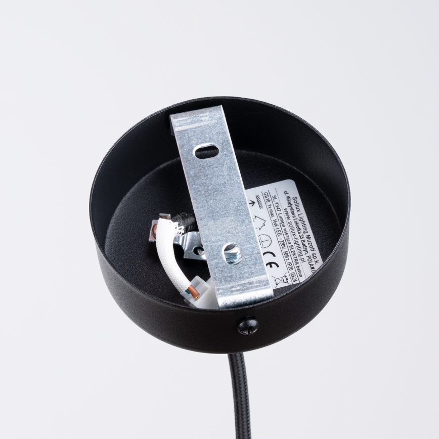 Пендел ELECTRA 1xGU10/10W/230V бетон/сив