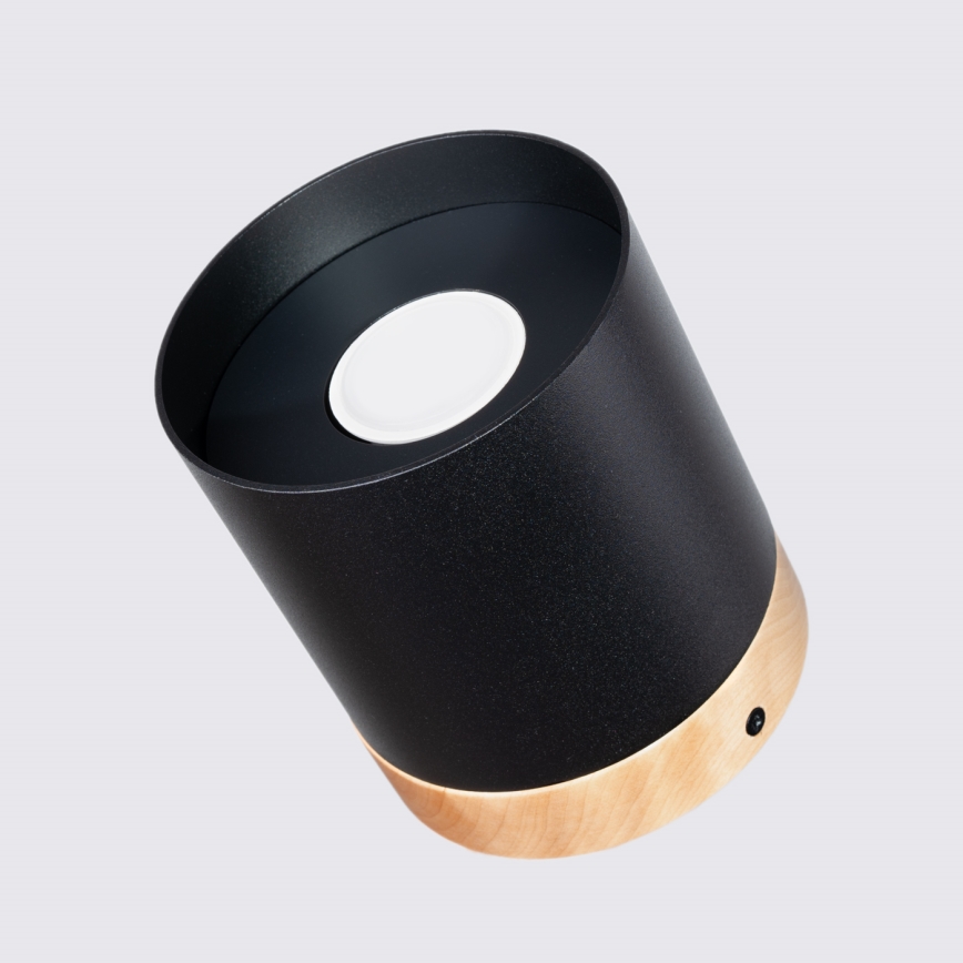 Спот RIF 1xGU10/10W/230V Ø 12 см черен